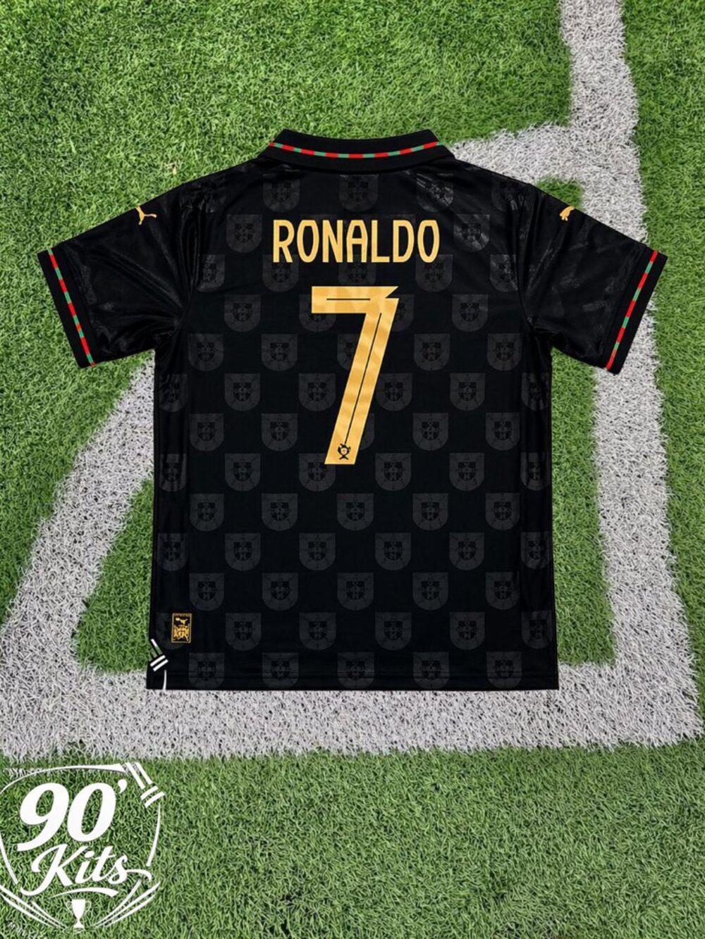Portugal 2026 Ronaldo #7 Black Soccer Jersey